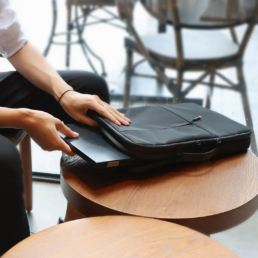 Portable Sleeve Double Layer Laptop Bag