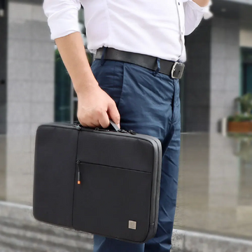 Portable Sleeve Double Layer Laptop Bag