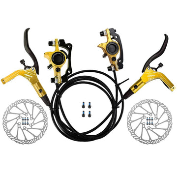 Hydraulic MTB Disc Brake Set Front & Rear Brakes with 160mm Rotors