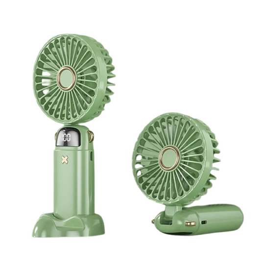 Mini Aromatherapy Handheld Fan – Silent USB Desk Fan for Office and Travel