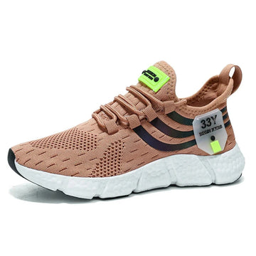 Men's Breathable Running Shoes Lightweight Walking & Tennis Sneakers