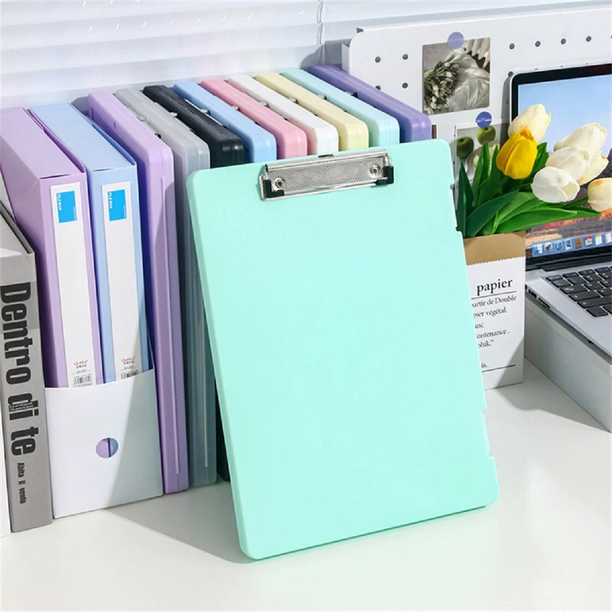 A4 Office Desk File Organizer – Multi-Function Folder and Writing Board