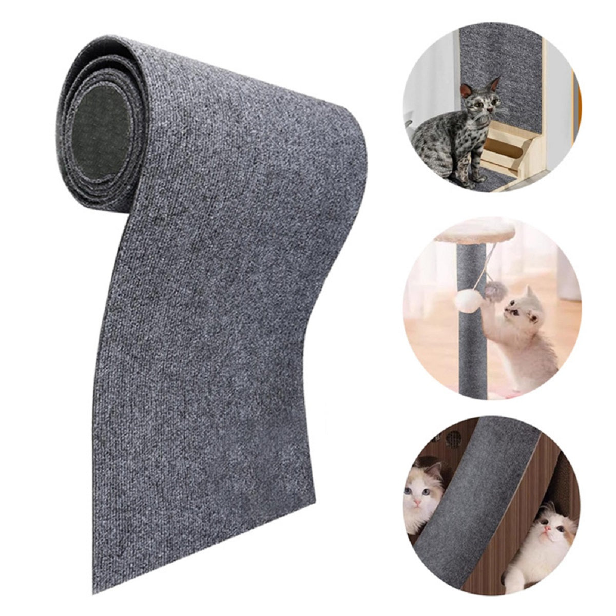 Self Adhesive Wall Sticky Cat Scratching Mat