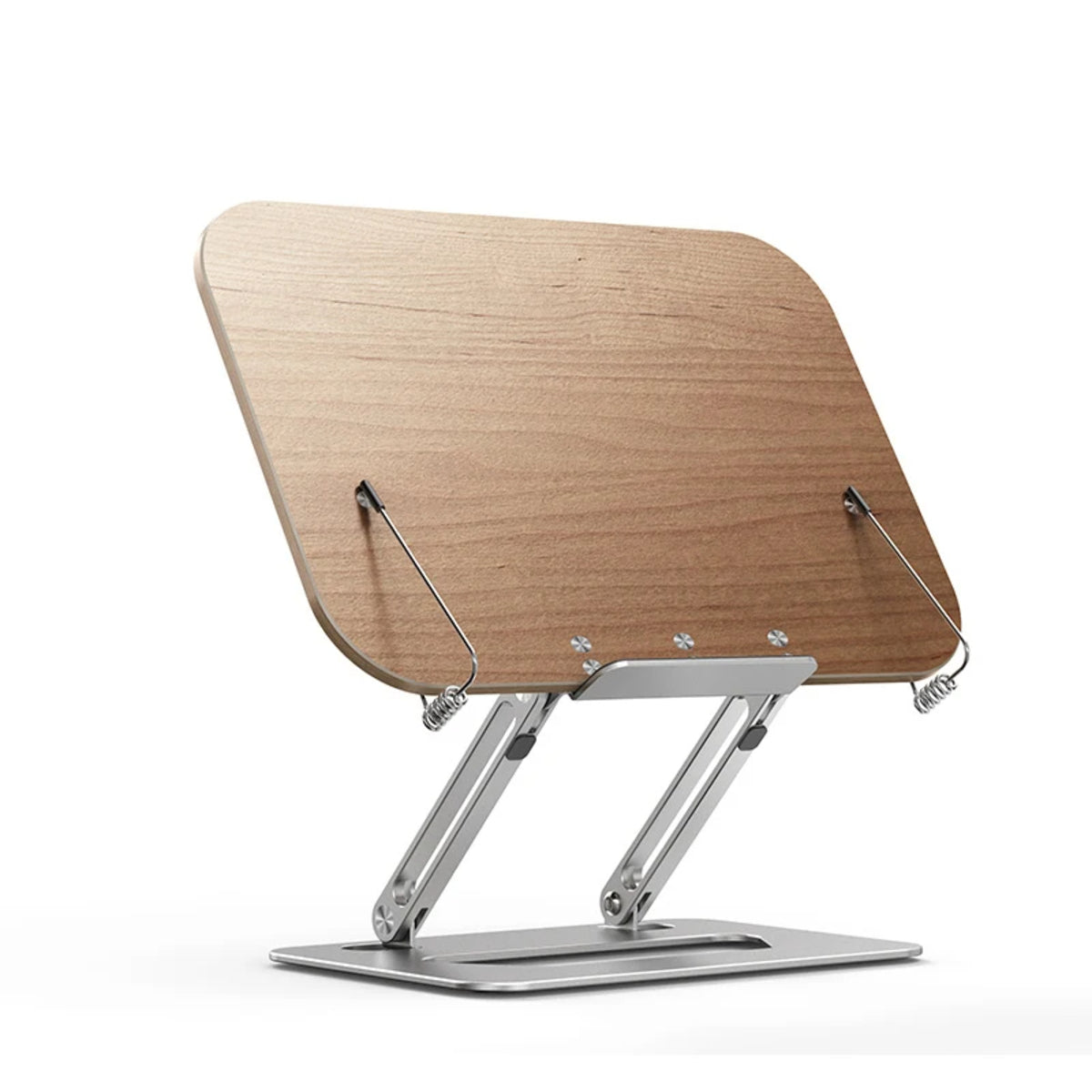 Adjustable Foldable Aluminum Stand – Laptop Tablet and Book Holder