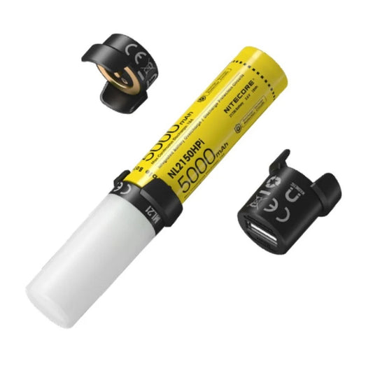 Intelligent Battery System Ultra Bright Rechargeable Flashlight