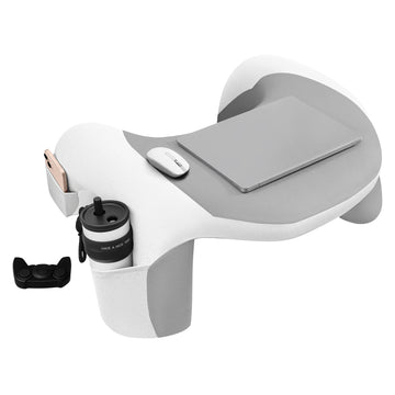 Lap Desk Pillow – Soft Laptop & Reading Cushion with Cup Holder