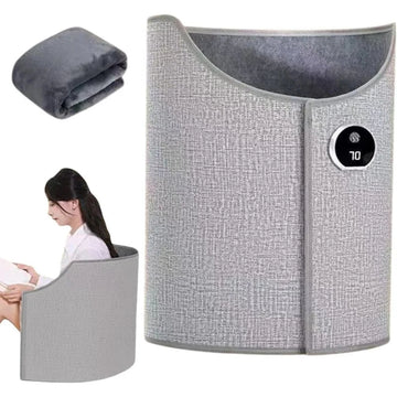 Foldable Leg Warmer – Under Desk Electric Foot Heater with Timer