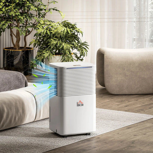10L Portable Quiet Dehumidifier Electric Home Moisture Remover