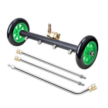 5000 PSI 16-Inch Car Undercarriage Pressure Washer with 2 Extension Wands