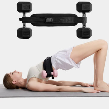 Hip Thrust Barbell Belt – Weight-Bearing Exercise and Glute Training Belt