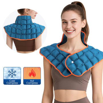 Large Reusable Ice Pack Wrap Cold Therapy Pack for Back Knee Neck & Shoulder