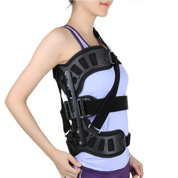 Adjustable Spinal Support Brace Breathable Aluminum Alloy Back Support