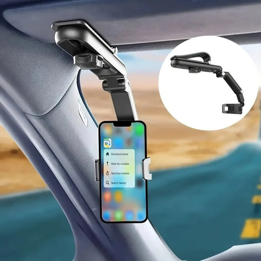 Multi-Functional Car Phone Mount Adjustable Mobile Holder for Dashboard
