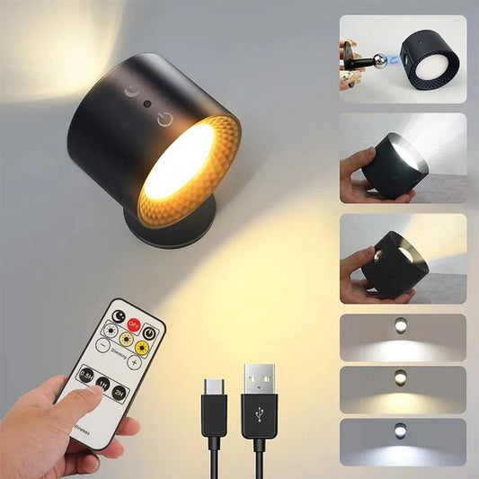 LED Double Head Wall Lamp – Touch And Remote Control