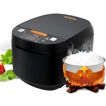 5L Electric Rice Cooker – Multi-Functional Steamer with Non-Stick Pot and LCD Display