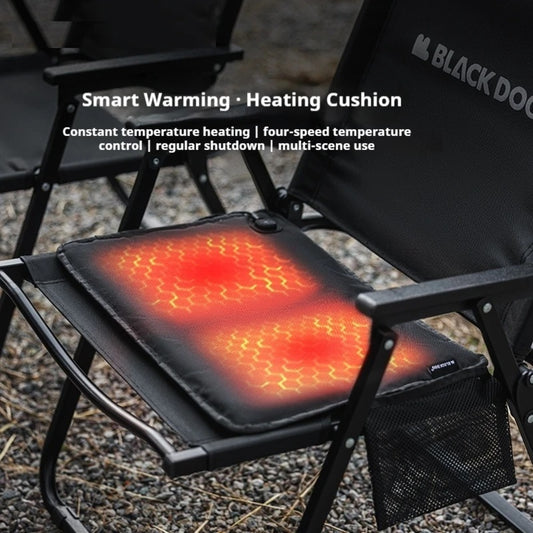 Heated Camping Chair Cushion – 4-Level Winter Travel Pad