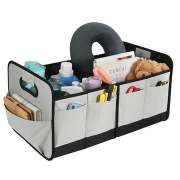 Foldable Car Trunk Organizer Large Capacity Oxford Cloth Storage Box