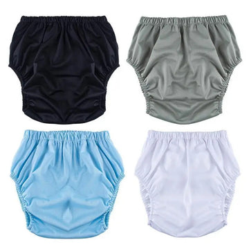 Reusable Adult Diaper Cover Waterproof Washable Incontinence Pants