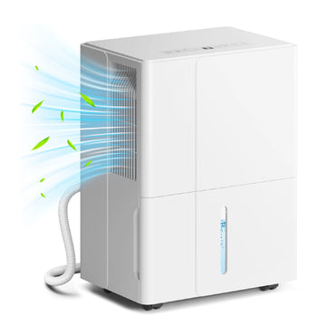 30L Dehumidifier with Filter Auto Defrost Home Moisture Remover for Laundry Drying