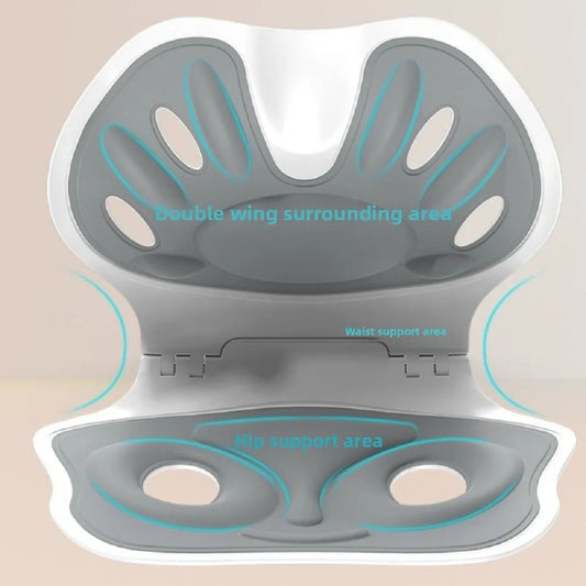 Back Support Cushion Breathable Waist Support Seat Cushion for Posture Comfort