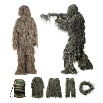 Adult Ghillie Suit – 5-Piece Hunting & Camouflage Outfit
