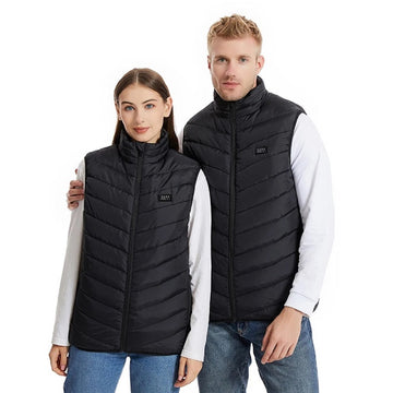 USB Heated Jacket Vest – Winter Electric Thermal Wear for Men and Women