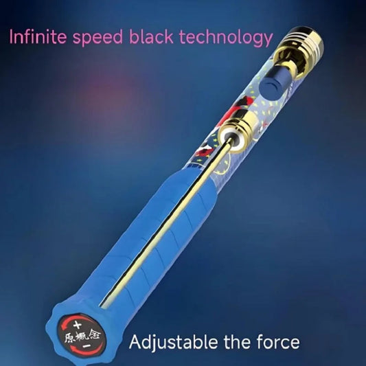 Tennis Swing Trainer Power Whip Adjustable Resistance Training Aid for Stroke Practice