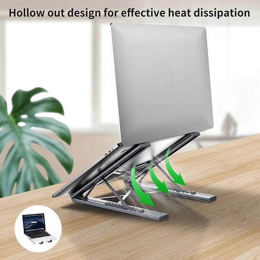 8-in-1 USB-C Laptop Docking Station Stand with HDMI USB 3.1 & 100W PD
