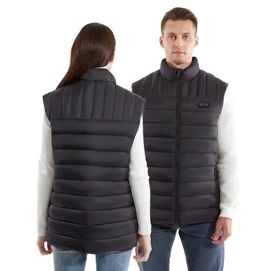 USB Heated Jacket Vest – Waterproof Winter Smart Heating Gear