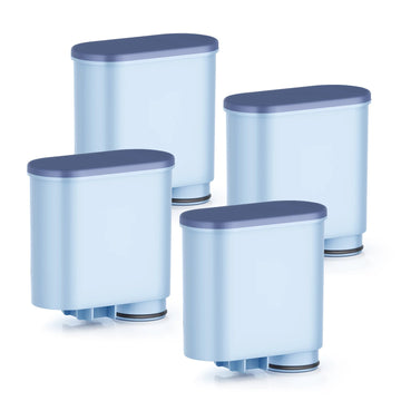 4-Pack Water Filters for Philips Coffee Machines Compatible with AquaClean CA6903
