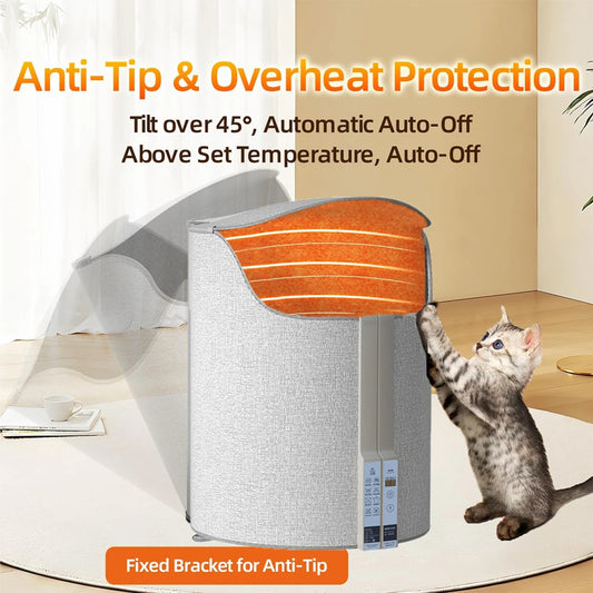 Folding Electric Foot Heater – Adjustable Thermostat Warm Cushion