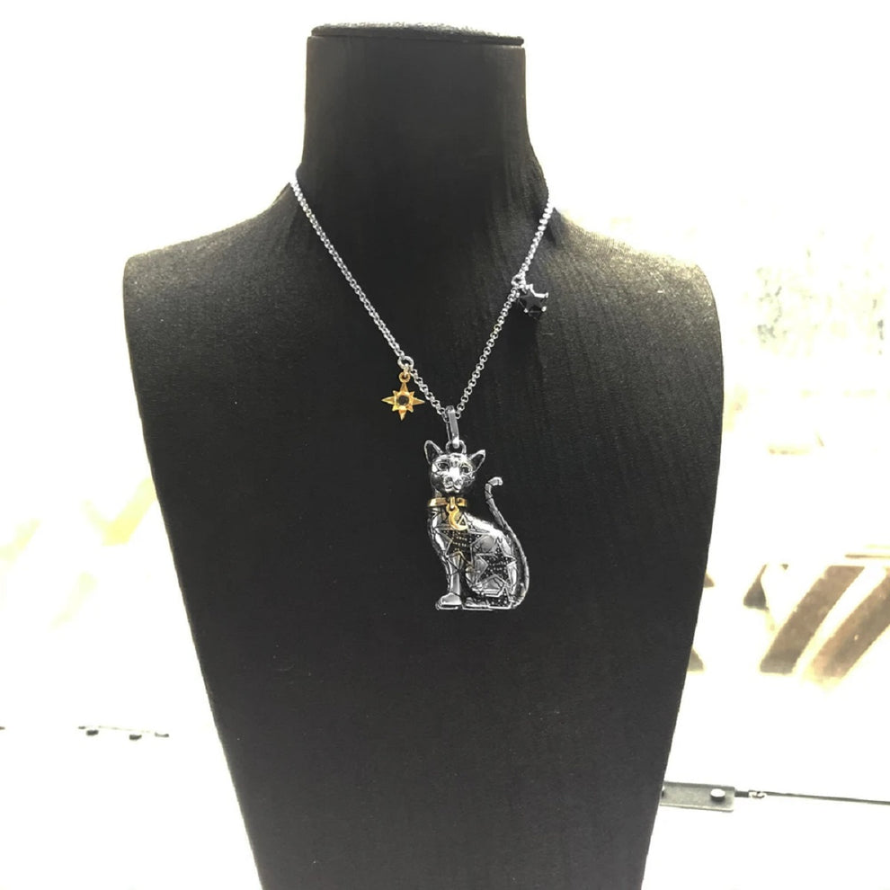 Star Magic Cat Chain Necklace