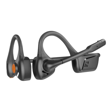 Open Ear Bluetooth Headphones with Boom Microphone & aptX Low Latency