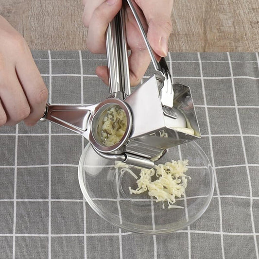 Stainless Steel Hand Crank Cheese Grater – Multifunctional Vegetable & Nut Slicer