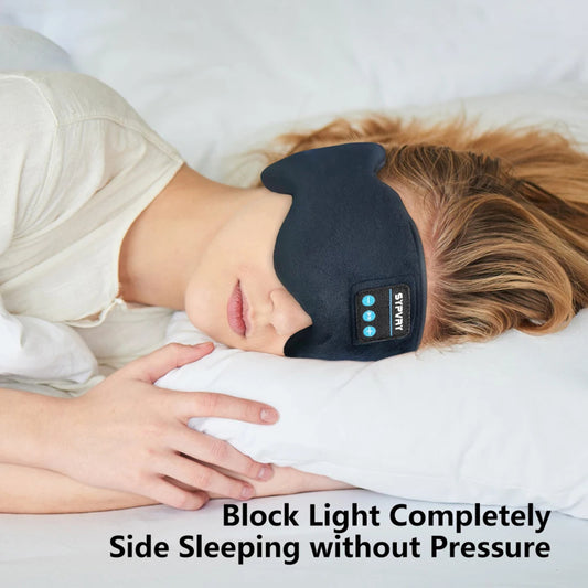 Bluetooth Sleep Mask with Wireless Headphones Comfortable Eye Mask for Sleeping