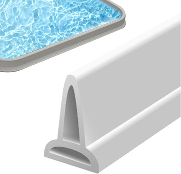 200cm Bathroom Water Barrier Strip Self-Adhesive Shower Floor Stopper