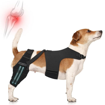 Dog Hind Leg Brace Rear Leg & Hip Support Wrap for Small and Medium Dogs