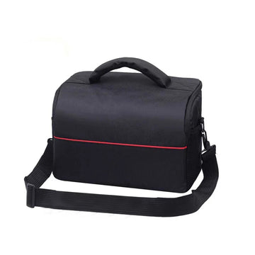 Waterproof DSLR Camera Shoulder Bag with Lens Pouch for Canon Nikon & Sony