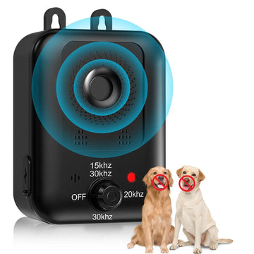 Rechargeable Ultrasonic Anti-Barking Device for Dogs Indoor & Outdoor Bark Control