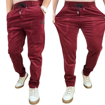 Men’s Corduroy Casual Pants – Autumn Winter Trousers