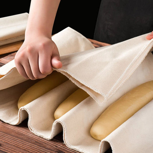 Linen Dough Proofing Cloth – Pastry Couche for French Bread And Baking