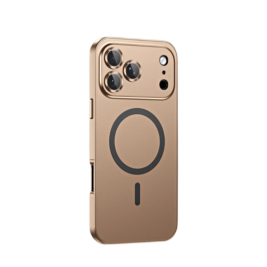 Aluminum Frame Magnetic Phone Case MagSafe Compatible Shockproof Cover