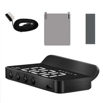 M3 OBD2 & GPS Car Head-Up Display Digital HUD Windshield Projector with Large Font