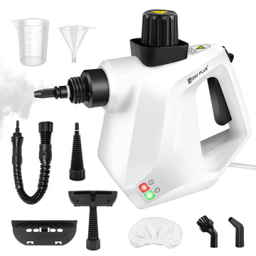 High Pressure Steam Cleaner with 9-Piece Kit Multi-Surface Cleaning Machine