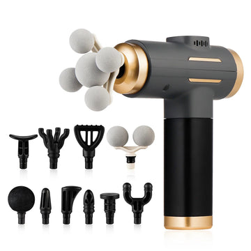 11-in-1 Electric Massage Gun 99-Speed Deep Tissue Muscle Massager