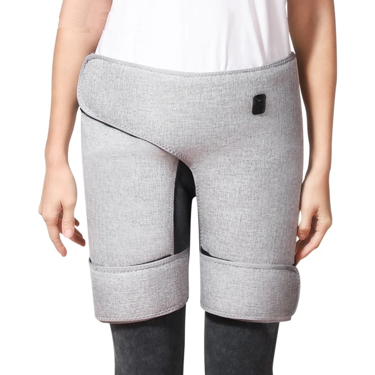 Red Light Hip Heating Pad – Electric Vibration Massager for Sciatica Relief