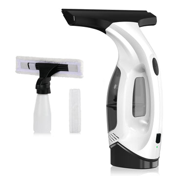 3-in-1 Window Cleaning Tool Kit Glass Wiper with Scraper & Strong Suction