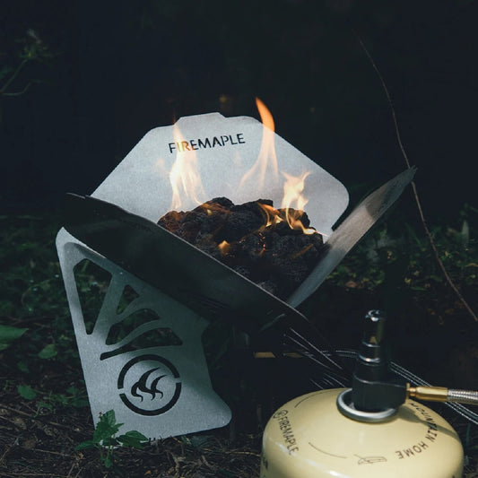 Portable Fire Pit – Windproof Foldable Stainless Steel Heater for Camping