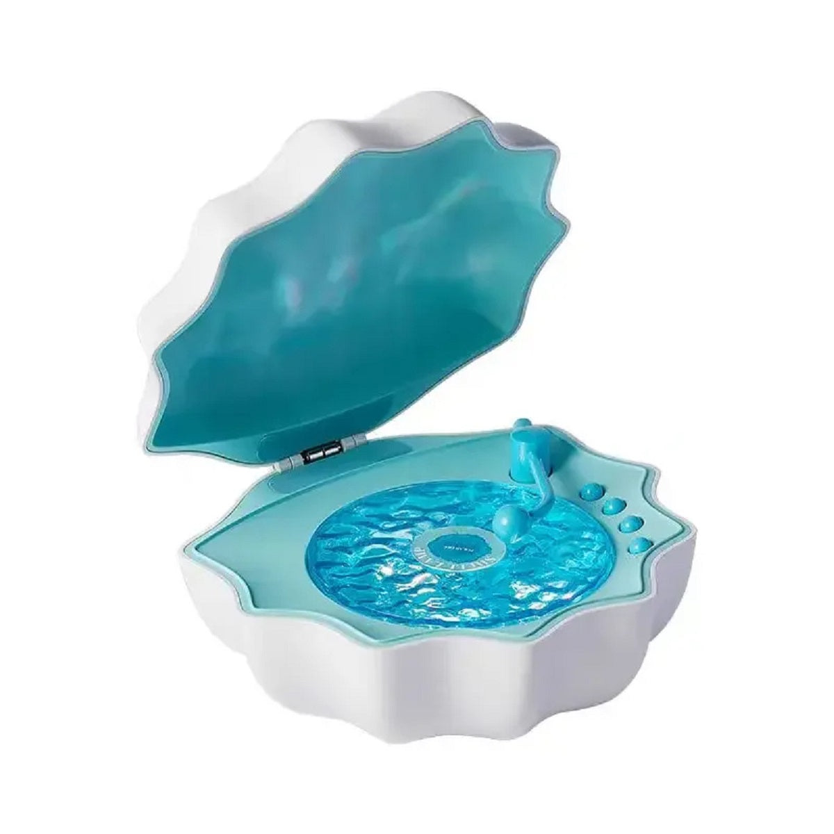Wave Vinyl Player – Retro Bluetooth Speaker with White Noise And Lights