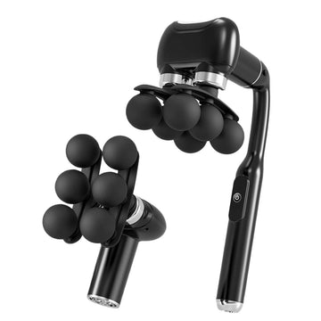 6-Head Massage Gun High-Frequency Percussion Massager for Full Body Relaxation